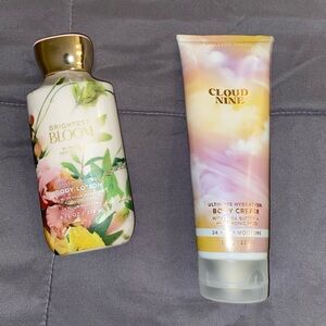 2 Bath and body Works lotion